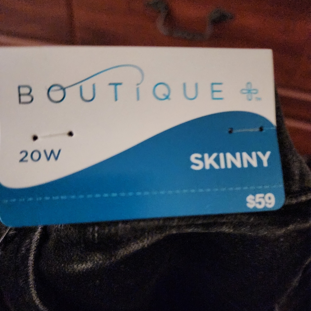 Plus size 20W skinny jeans